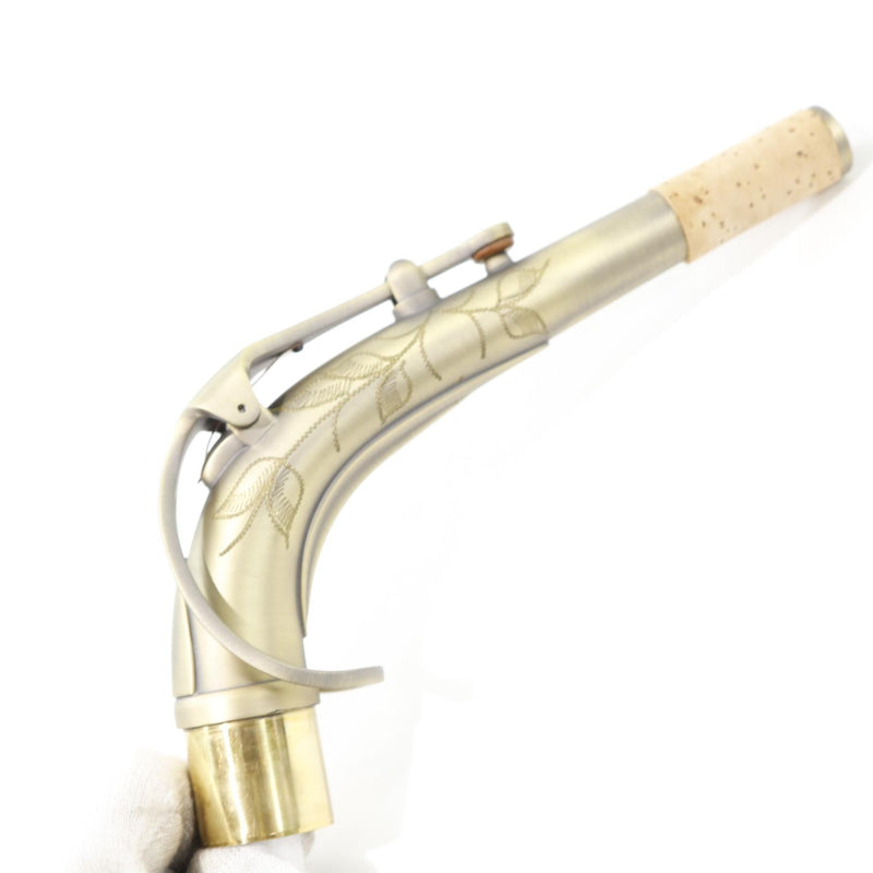 Antigua Winds Model AS4248AQ 'Powerbell' Alto Saxophone in Antique Brass Finish BRAND NEW- for sale at BrassAndWinds.com