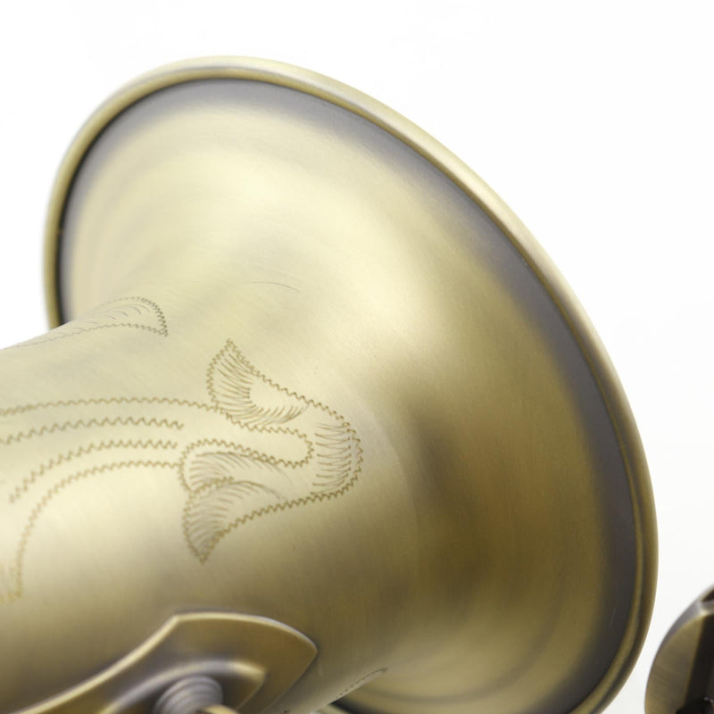 Antigua Winds Model AS4248AQ 'Powerbell' Alto Saxophone in Antique Brass Finish BRAND NEW- for sale at BrassAndWinds.com