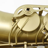 Antigua Winds Model AS4248CB 'Powerbell' Alto Saxophone in Classic Brass Finish BRAND NEW- for sale at BrassAndWinds.com