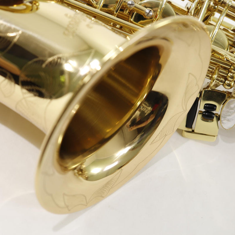 Antigua Winds Model AS4248RLQ 'Powerbell' Alto Saxophone with Red Brass Body BRAND NEW- for sale at BrassAndWinds.com