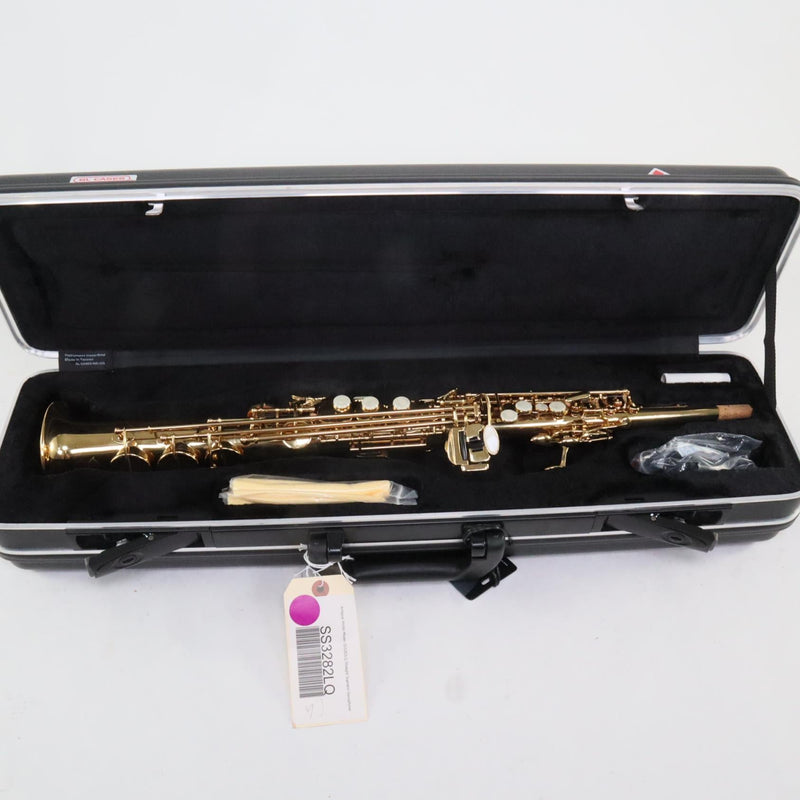 Antigua Winds Model SS3282LQ Intermediate Soprano Saxophone BRAND NEW- for sale at BrassAndWinds.com