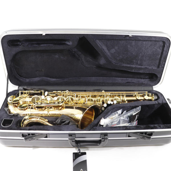 Antigua Winds Model TS4248RLQ 'Powerbell' Tenor Saxophone with Red Brass Body BRAND NEW- for sale at BrassAndWinds.com