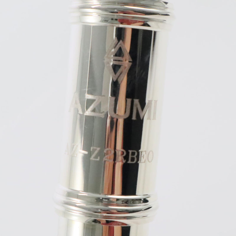 Azumi Model AZ2SRBEO Advanced Flute with Silver Headjoint MINT CONDITION- for sale at BrassAndWinds.com