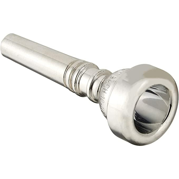 Bach Model 34210HA Classic 10.5A Flugelhorn Mouthpiece in Silver Plate BRAND NEW- for sale at BrassAndWinds.com