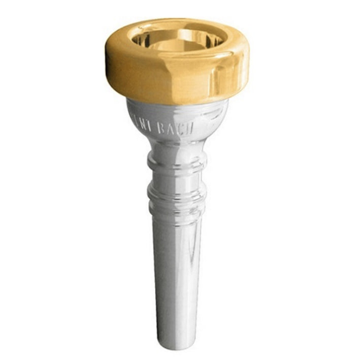 Bach Model 3421HCGR Classic 1.5C Flugelhorn Mouthpiece with Gold Rim BRAND NEW- for sale at BrassAndWinds.com