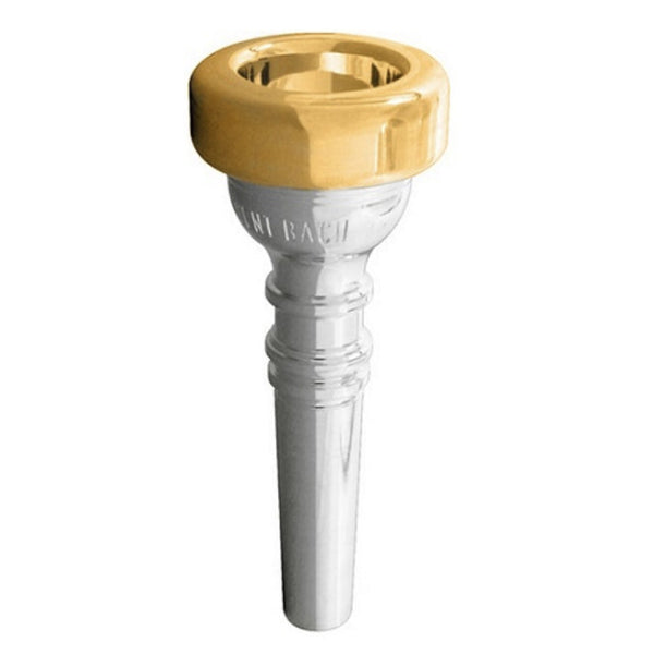Bach Model 3425CGR Classic 5C Flugelhorn Mouthpiece with Gold Rim BRAND NEW- for sale at BrassAndWinds.com