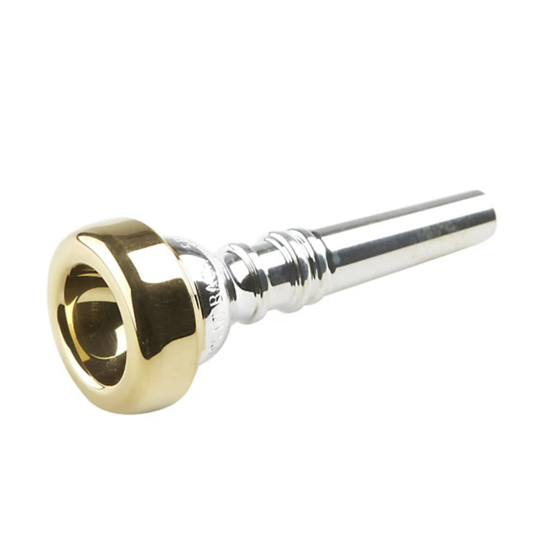 Bach Model 3495BGR Classic 5B Cornet Mouthpiece with Gold Rim BRAND NEW- for sale at BrassAndWinds.com