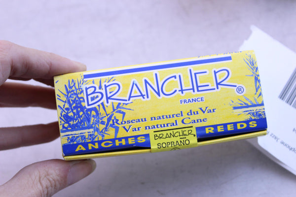 Brancher Bb Soprano Saxophone Reeds Strength 4, Box of 6- for sale at BrassAndWinds.com