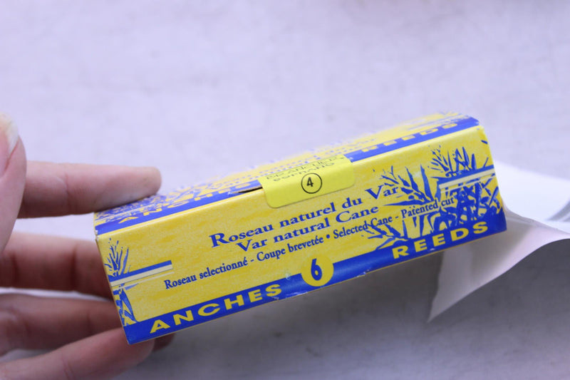 Brancher Bb Soprano Saxophone Reeds Strength 4, Box of 6- for sale at BrassAndWinds.com