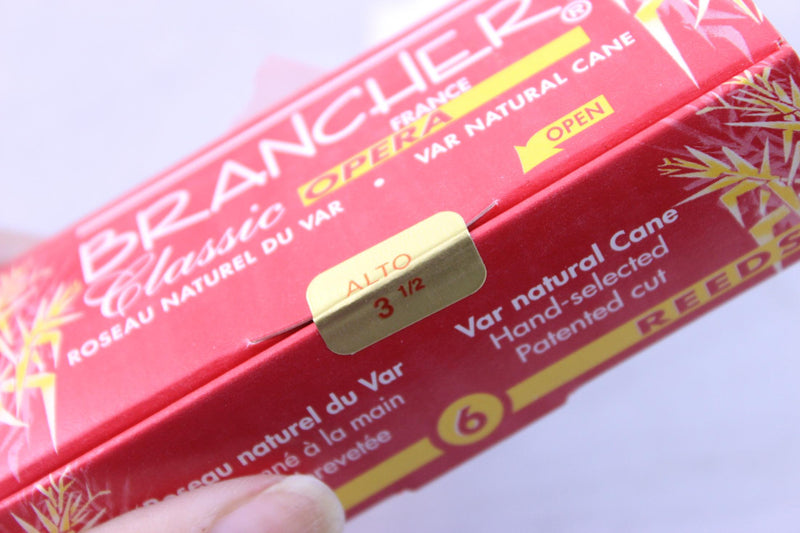 Brancher Eb Alto Saxophone "Classic Opera" Reeds Strength 3.5, Box of 6- for sale at BrassAndWinds.com