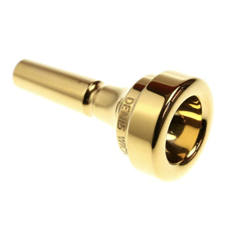 Denis Wick Model DW4881-3 Classic Cornet 3 Mouthpiece in Gold Plate BRAND NEW- for sale at BrassAndWinds.com