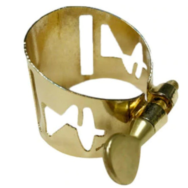 E. Rousseau Metal Alto Saxophone Ligature BRAND NEW- for sale at BrassAndWinds.com
