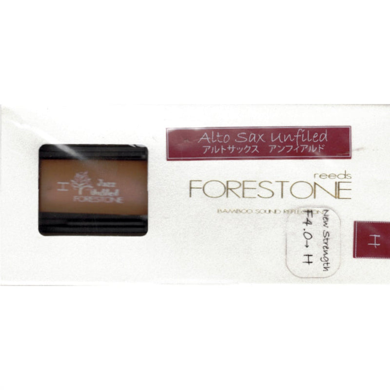 Forestone Alto Saxophone 'Unfiled' Synthetic Reed, Strength 4.0- for sale at BrassAndWinds.com