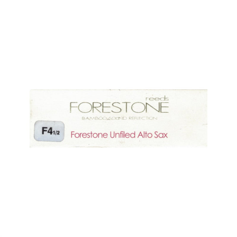 Forestone Alto Saxophone 'Unfiled' Synthetic Reed, Strength 4.5- for sale at BrassAndWinds.com