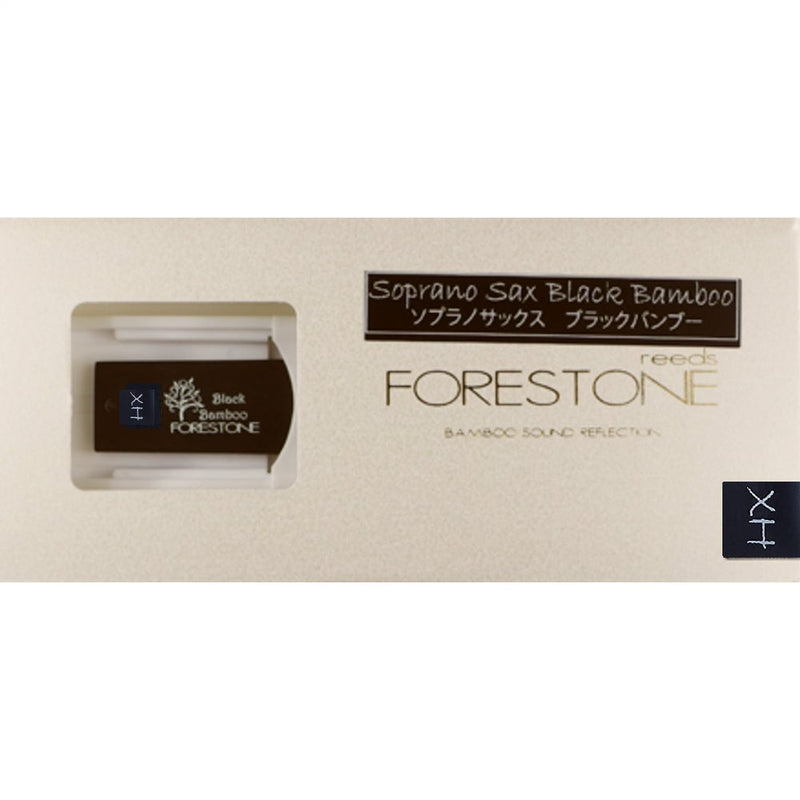 Forestone Soprano Saxophone 'Black Bamboo' Hybrid Reed, Strength 4.5- for sale at BrassAndWinds.com
