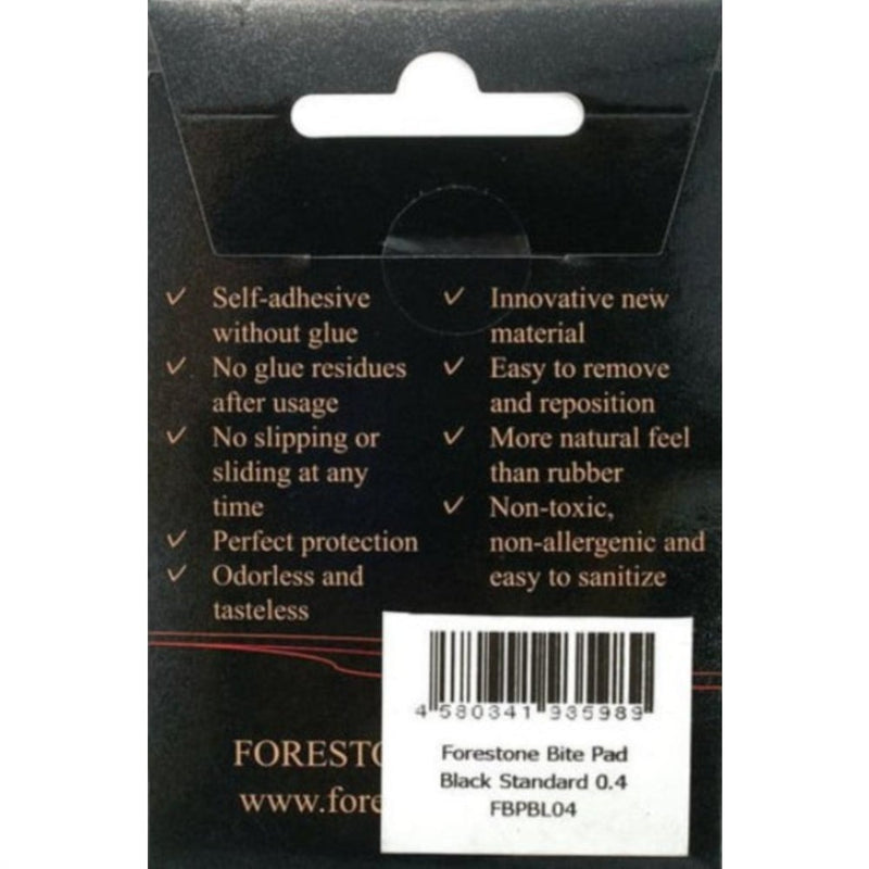 Forestone Standard Mouthpiece Cushions in Black, 0.4, Box of 6- for sale at BrassAndWinds.com
