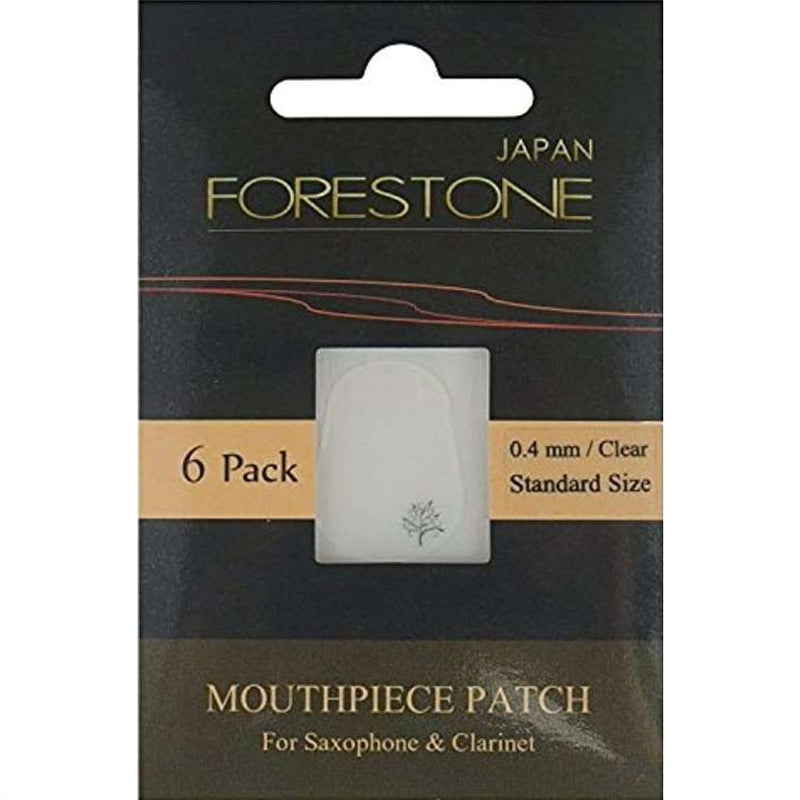 Forestone Standard Mouthpiece Cushions in Clear, .04, Box of 6- for sale at BrassAndWinds.com