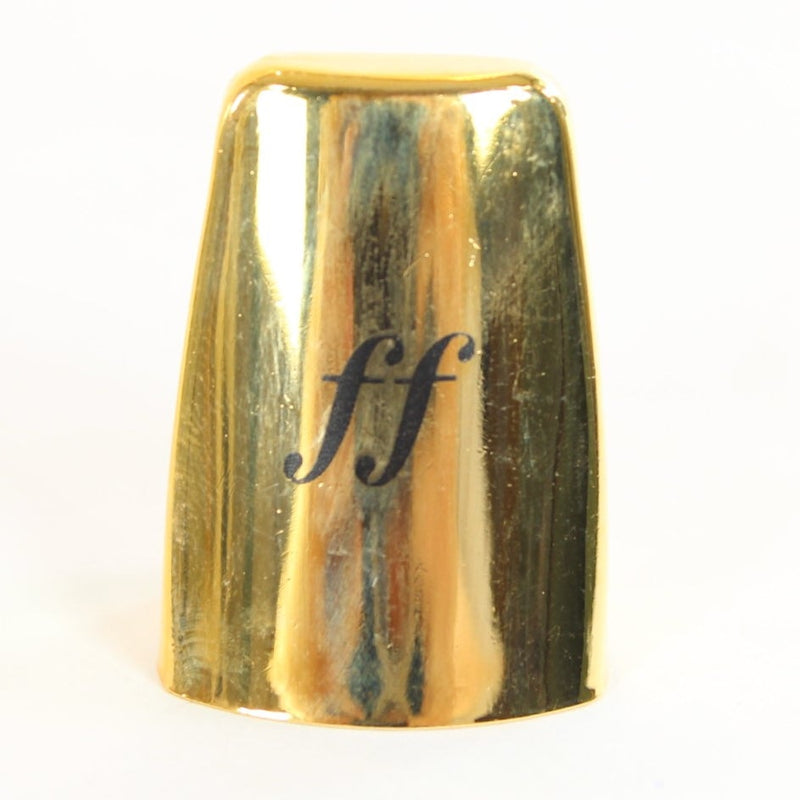 Fortissimo BR.24 Gold Plastic Cap for Metal Alto/Soprano Saxophone Mouthpiece- for sale at BrassAndWinds.com