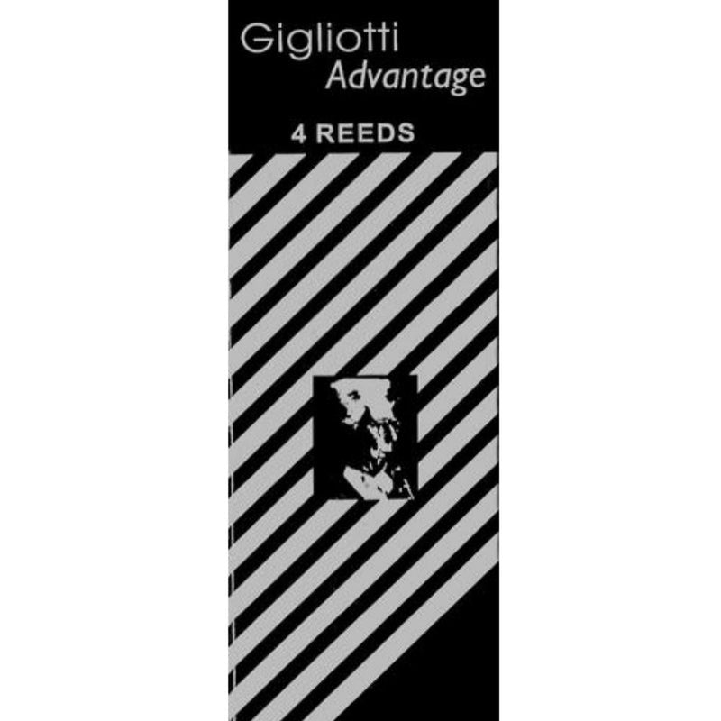 Gigliotti Advantage Bb Bass Clarinet Reeds Strength 2.5, Box of 4- for sale at BrassAndWinds.com