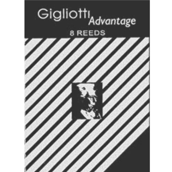 Gigliotti Advantage Bb Soprano Saxophone Reeds Strength 2.5, Box of 8- for sale at BrassAndWinds.com