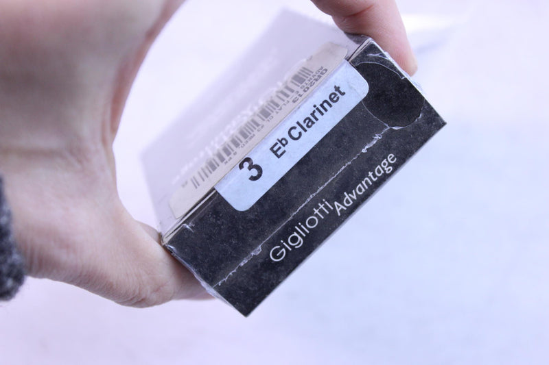 Gigliotti Advantage Eb Clarinet Reeds Strength 3, Box of 8- for sale at BrassAndWinds.com