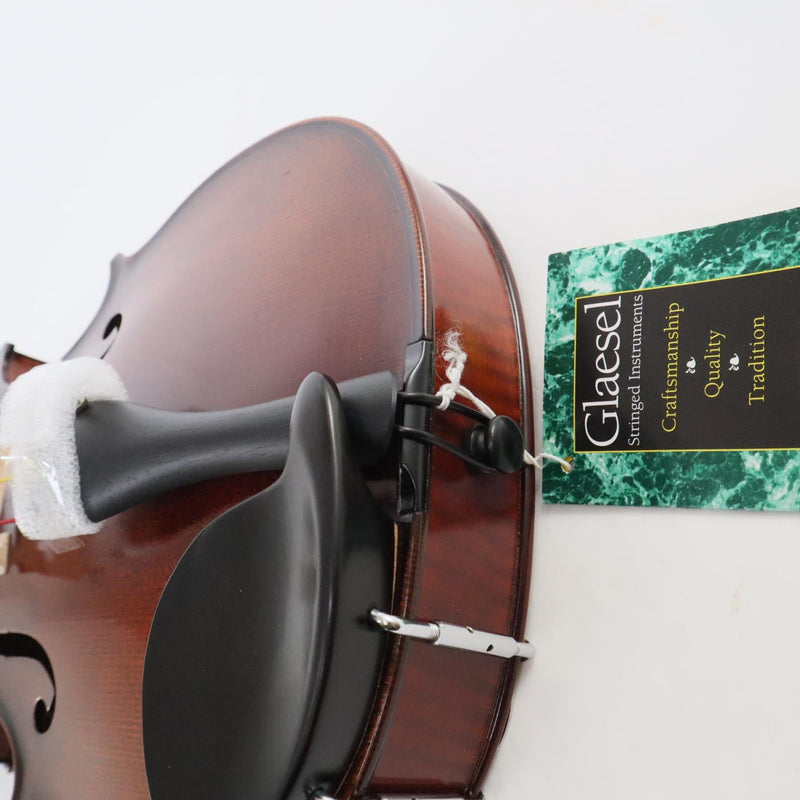 Glaesel Model VA10E2CH 15 1/2 Inch Viola Outfit with Case and Bow OPEN BOX- for sale at BrassAndWinds.com