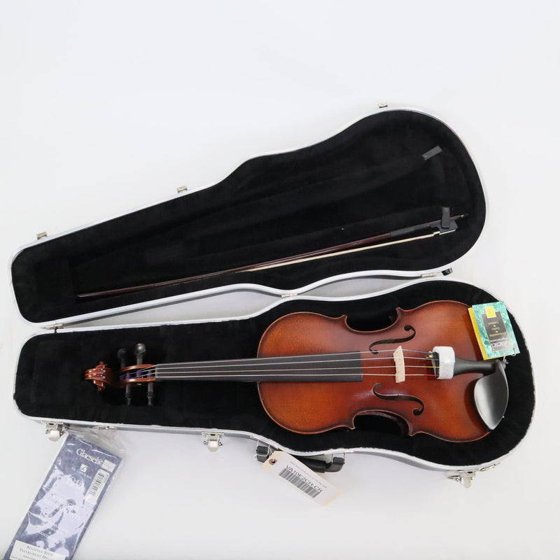 Glaesel Model VA10E2CH 15 1/2 Inch Viola Outfit with Case and Bow OPEN BOX- for sale at BrassAndWinds.com