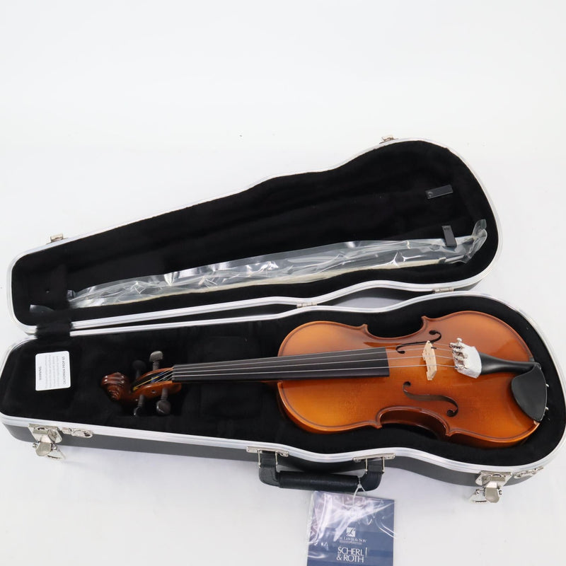 Glaesel Model VI30E2CH 1/2 Size Intermediate Violin Outfit with Case and Bow BRAND NEW- for sale at BrassAndWinds.com