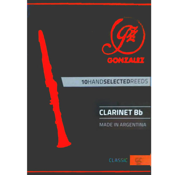Gonzalez Bb Clarinet 'Classic' Reeds Strength 4, Box of 10- for sale at BrassAndWinds.com