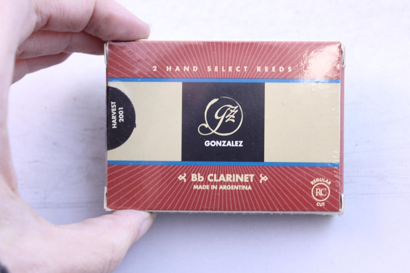Gonzalez Bb Clarinet Reeds Strength 2.75, Box of 2- for sale at BrassAndWinds.com