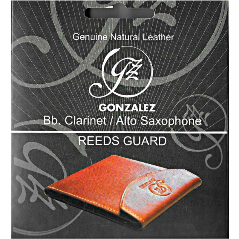Gonzalez Bb Clarinet/Alto Saxophone Leather Black Reeds Case BRAND NEW- for sale at BrassAndWinds.com