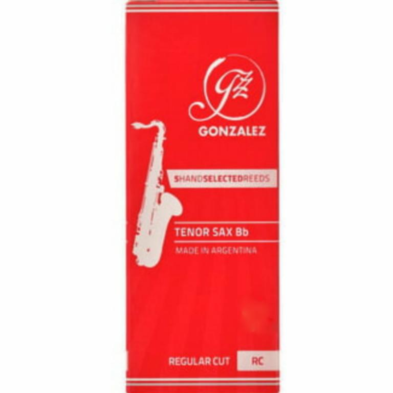 Gonzalez Bb Tenor Saxophone Reeds Strength 2.5, Box of 5- for sale at BrassAndWinds.com
