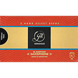 Gonzalez Eb Baritone Saxophone Reeds Strength 3.75, Box of 2- for sale at BrassAndWinds.com