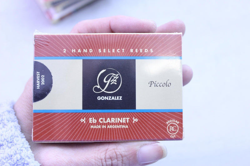 Gonzalez Eb Clarinet Reeds Strength 2.25, Box of 2- for sale at BrassAndWinds.com