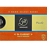 Gonzalez Eb Clarinet Reeds Strength 2.25, Box of 2- for sale at BrassAndWinds.com