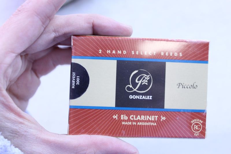 Gonzalez Eb Clarinet Reeds Strength 3.25, Box of 2- for sale at BrassAndWinds.com