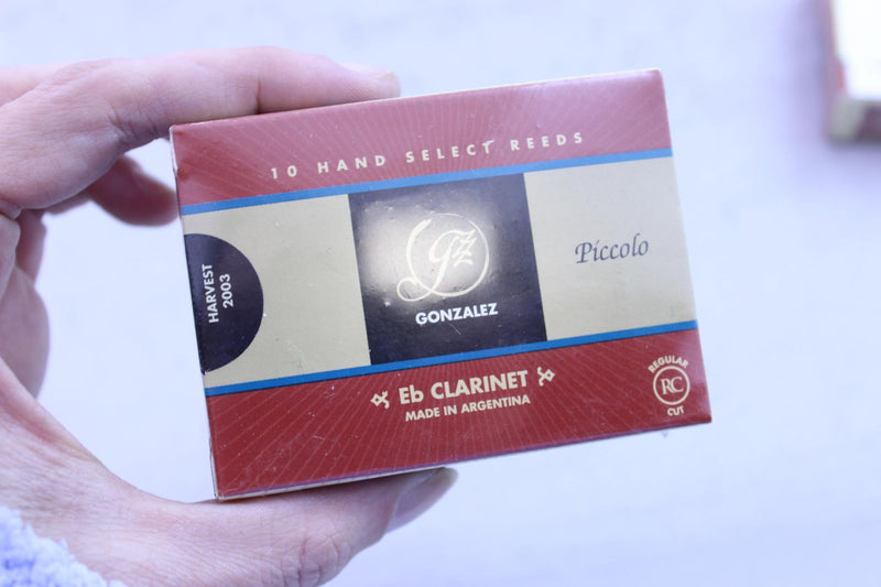Gonzalez Eb Clarinet Reeds Strength 4.75, Box of 10- for sale at BrassAndWinds.com