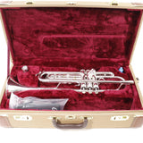 Jupiter XO Model 1604S Professional .462 Bore Trumpet in Silver Plate SN VA03723 OPEN BOX- for sale at BrassAndWinds.com