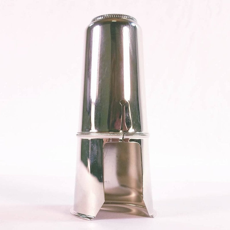 Leblanc Model 2236 Mouthpiece Cap for Baritone Saxophone in Nickel Plate- for sale at BrassAndWinds.com