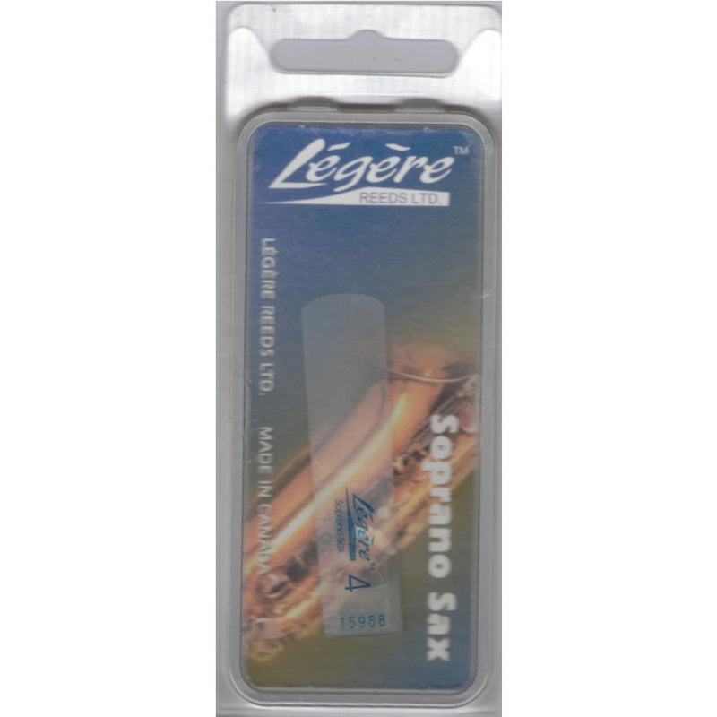 Legere L311608 Synthetic Soprano Saxophone Reed - Strength 4.0- for sale at BrassAndWinds.com