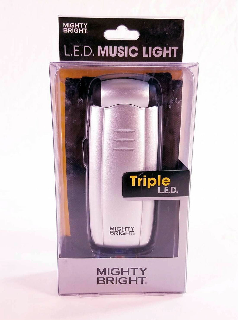 Mighty Bright Model 50212 L.E.D. Music Light - Silver BRAND NEW- for sale at BrassAndWinds.com