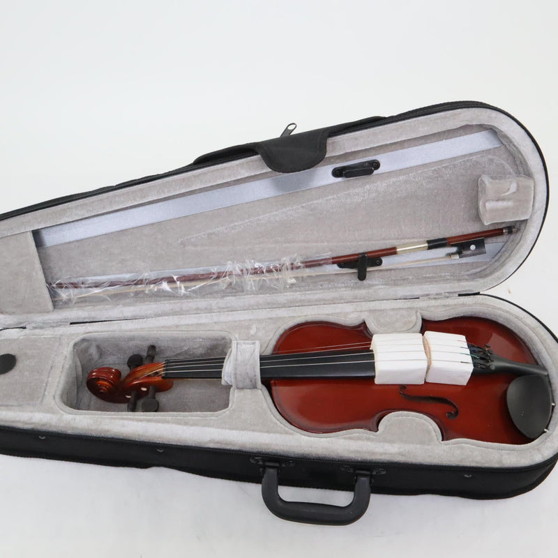 O.M. Monnich Model GWF401614 1/4 Size Violin Outfit BRAND NEW- for sale at BrassAndWinds.com