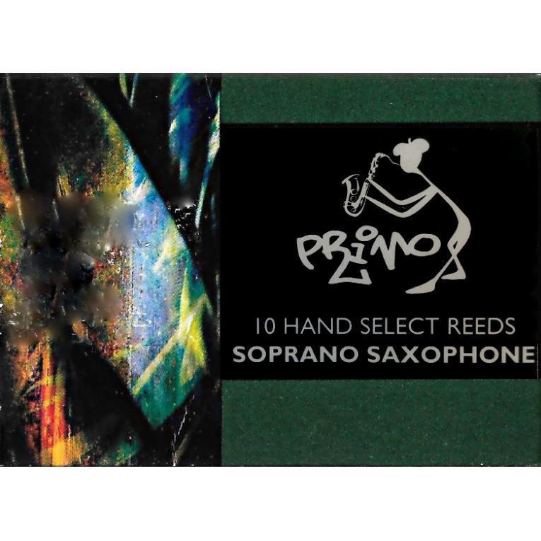 Primo Bb Soprano Saxophone Reeds Strength 2.5, Box of 10- for sale at BrassAndWinds.com