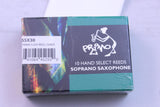 Primo Bb Soprano Saxophone Reeds Strength 3.0, Box of 10- for sale at BrassAndWinds.com