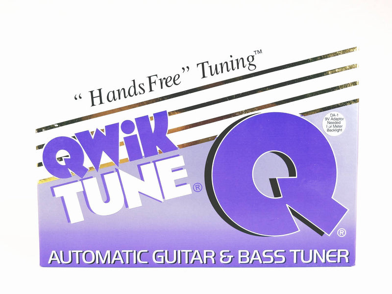 Qwik Tune QT-10 Pedal Guitar Tuner BRAND NEW- for sale at BrassAndWinds.com