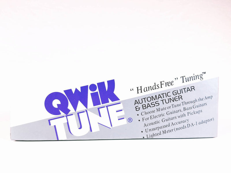 Qwik Tune QT-10 Pedal Guitar Tuner BRAND NEW- for sale at BrassAndWinds.com