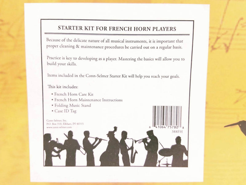 Selmer Model 388FH French Horn Starter Kit BRAND NEW- for sale at BrassAndWinds.com