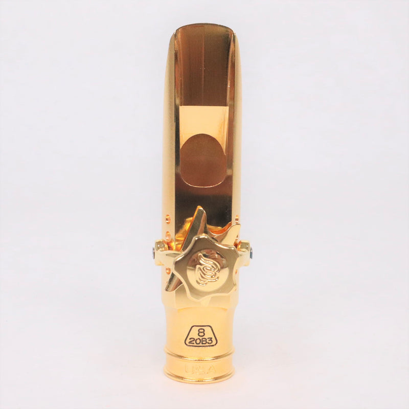 Theo Wanne DURGA4 Gold 8 Tenor Saxophone Mouthpiece NEW OLD STOCK- for sale at BrassAndWinds.com