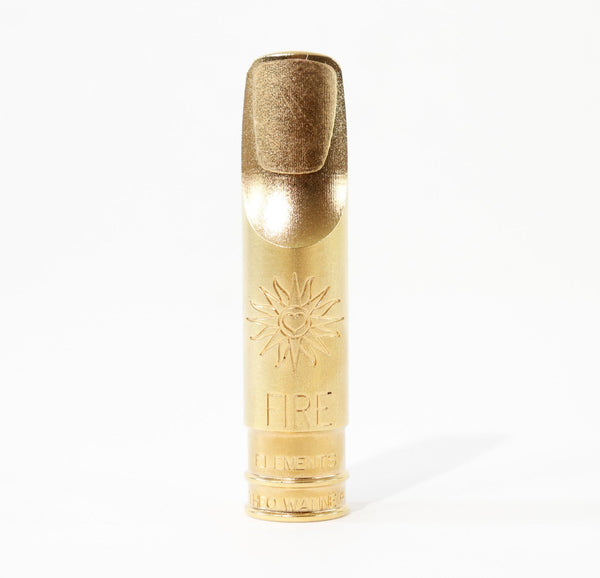 Theo Wanne FIRE Gold 8 Alto Saxophone Mouthpiece NEW OLD STOCK- for sale at BrassAndWinds.com