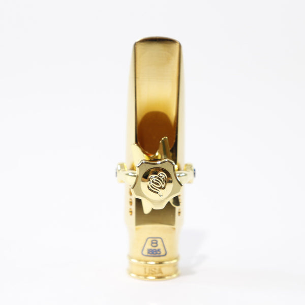 Theo Wanne GAIA2 Gold 8 Alto Saxophone Mouthpiece NEW OLD STOCK- for sale at BrassAndWinds.com